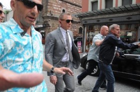 James Bond setinde olay! james bond daniel craig