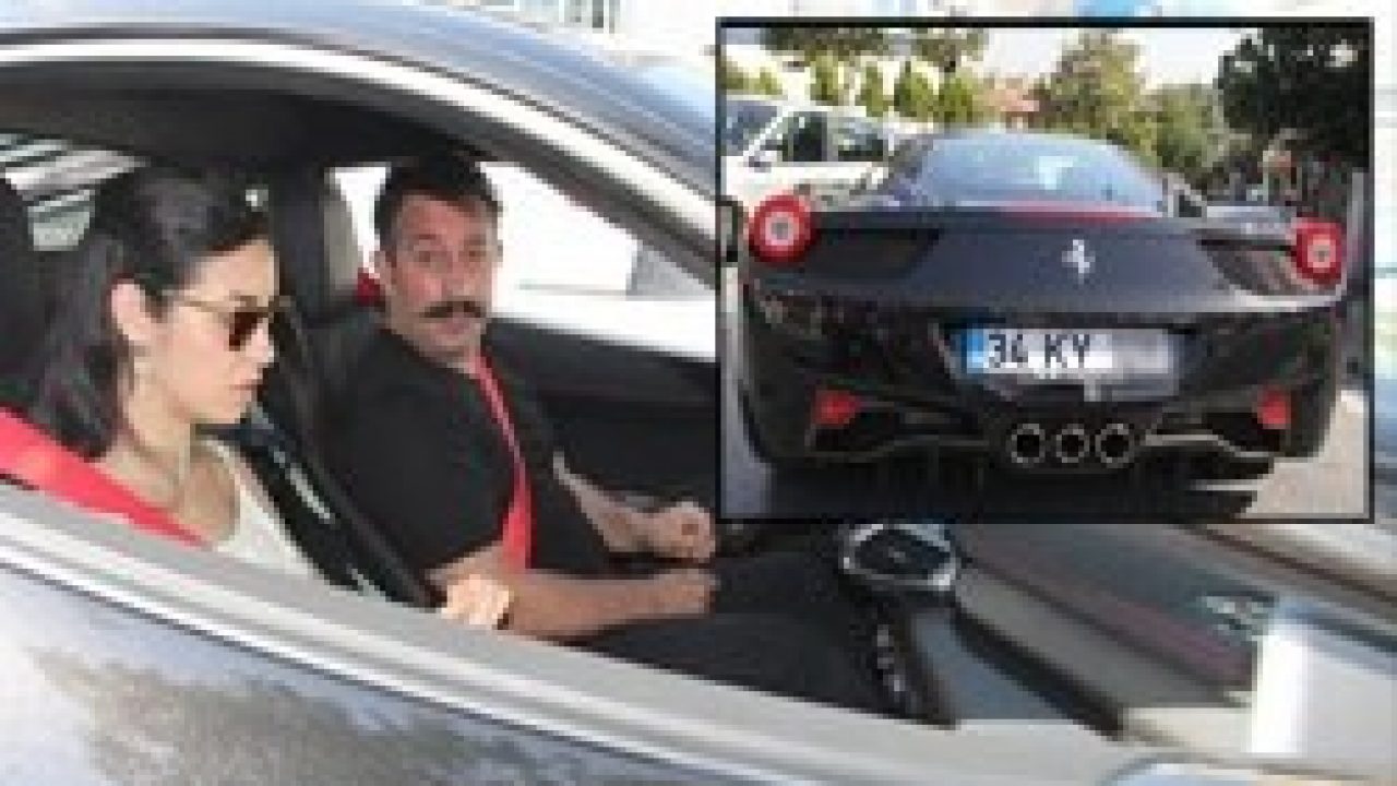 Cem Yılmaz'ın oğlu Kemal'e özel plaka cem yilmaz oglu kemal