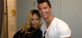 Rihanna ve Ronaldo aynı karede 2 Rihanna ve Ronaldo aynı karede