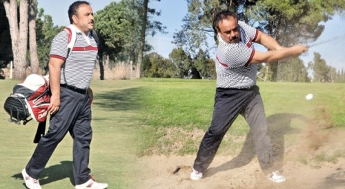 Bülent Serttaş'ın golf merakı