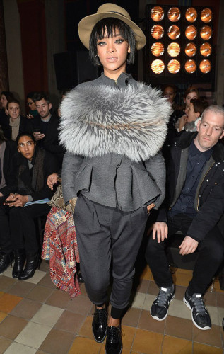 Rihanna Paris Moda Haftası'nda görüntülendi 2 rihanna-paris-moda-haftasi