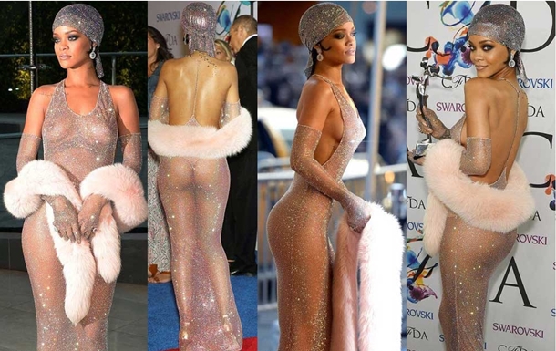 Rihanna transparan kıyafetiyle göz doldurdu 3 rihanna-seksi