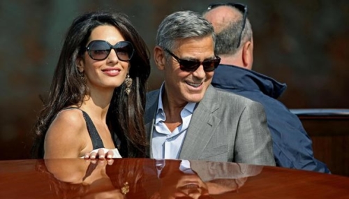 Clooney'nin düğün masrafları kız tarafından! 2 George clooney venedik dugun