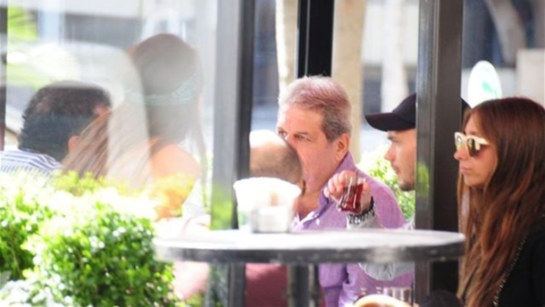 Sneijder, Erman hocayla bir araya geldi 2 erman toroğlu wesley sneijder