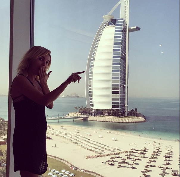 Ece Erken Dubai tatilinde 3 ece erken dubai