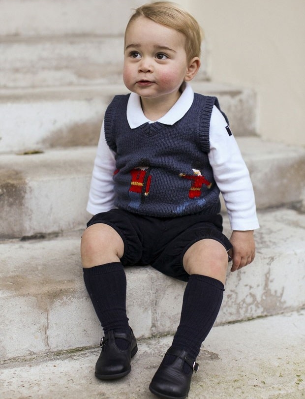 Küçük prensten Noel pozu 3 prens-george-noel