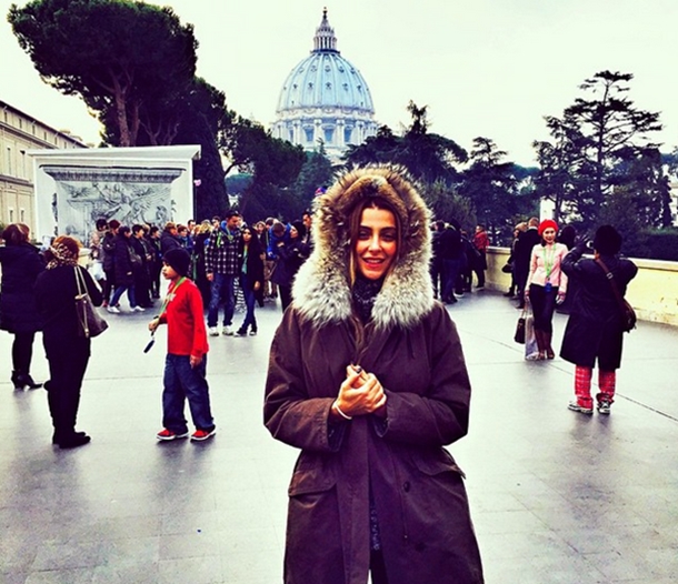 Aşıklar bu kez Roma'da 4 ozge ulusoy roma