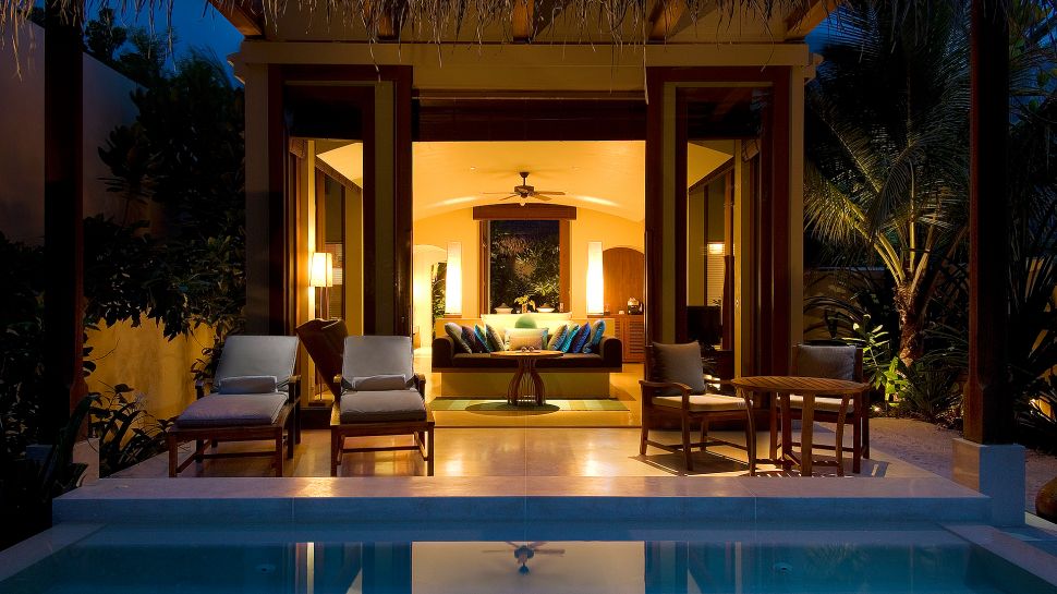 En lüks 5 Maldivler oteli 5 Conrad Maldives