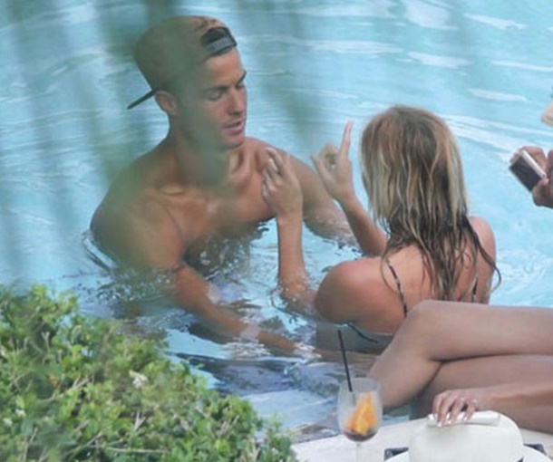 Ronaldo yeni sevgilisiyle Miami'de yakalandı 3 Cristiano Ronaldo Cassandre Davis