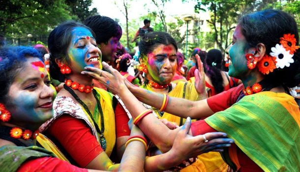 Hindistan Holi Renkler Festival