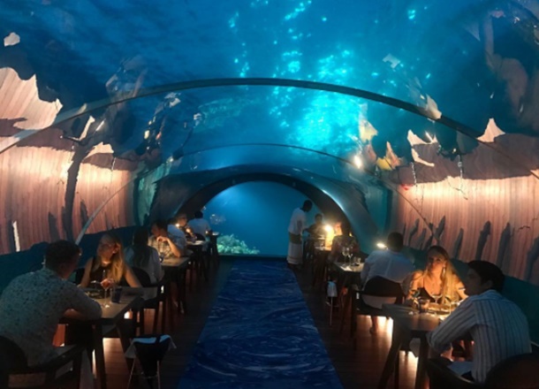 Maldivler Sualtı Restoran
