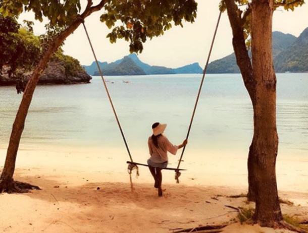 Burçin Terzioğlu tatil sezonunu Tayland’da açtı