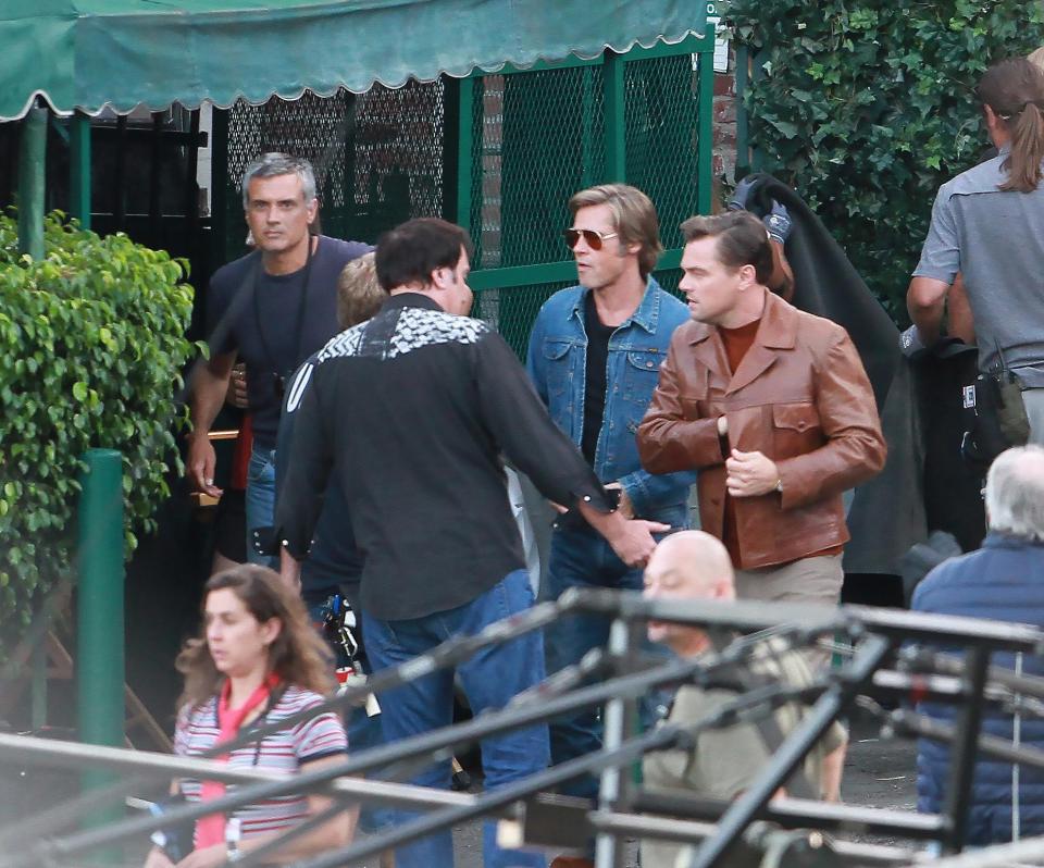Once Upon A Time In Hollywood filminden kareler 3 leonardo di caprio brad pitt yeni filmi