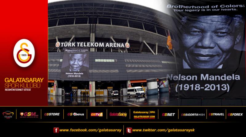 Galatasaray'dan TFF'ye Mandela mesajı 1 Galatasaray’dan TFF’ye Mandela mesajı