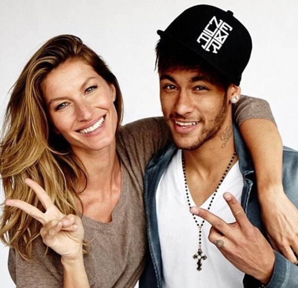 Neymar ve Gisele Bündchen şampiyonluğa inanıyor 7 Neymar ve Gisele Bündchen şampiyonluğa inanıyor