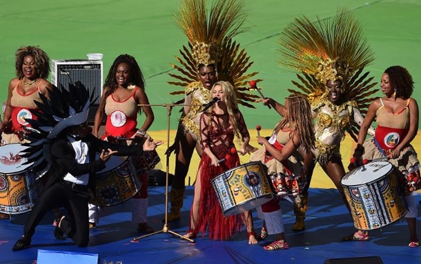 Shakira Maracana’yı salladı
