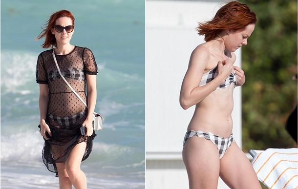 Güneşi gördü sahile indi