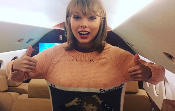 taylor swift instagram rekor