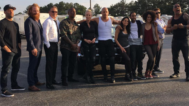 Hızlı ve Öfkeli setinden ilk fotoğraf 6 vin diesel fast furious