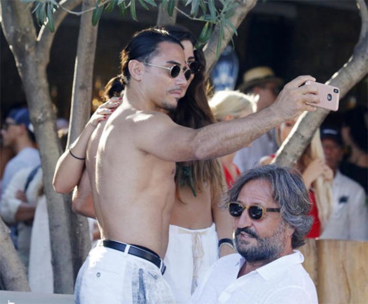 Nusret Mykonos'ta Hollywood starları gibiydi 14 nusret et