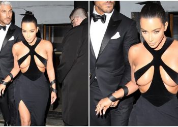 Kim Kardashian Göğüs Dekoltesi