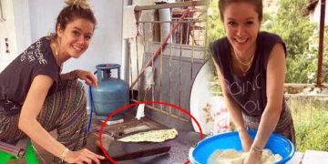 Burcu Biricik gözleme yaparsa... 8 Burcu Biricik gözleme yaparsa…