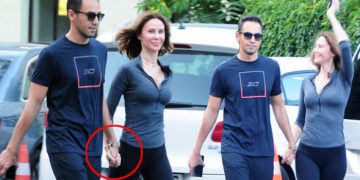 Demet Şener eşi Cenk Küpeli’nin elini bırakmıyor