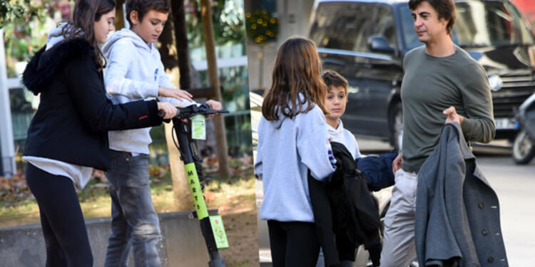 İbrahim Kutluay çocuklarıyla görüntülendi