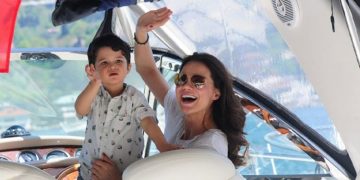 Yürek burkan detay! Ebru Şallı oğlu Pars için…