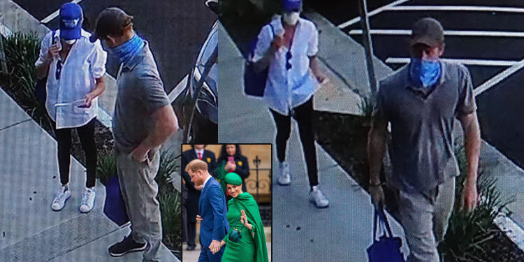 Meghan Markle ile Prens Harry yiyecek dağıtımında 1 Meghan Markle ile Prens Harry yiyecek dağıtımında