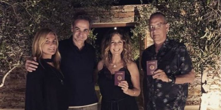 Tom Hanks ve eşi Rita Wilson Yunan vatandaşı oldu 1 Tom Hanks ve eşi Rita Wilson Yunan vatandaşı oldu