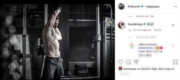 Hande Erçel ‘den Kerem Bürsin ‘e yorum 1 Hande Erçel ‘den Kerem Bürsin ‘e yorum