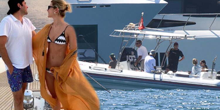 Sosyetik çift Cennet Koyu ‘nda 1 Sosyetik çift Cennet Koyu ‘nda