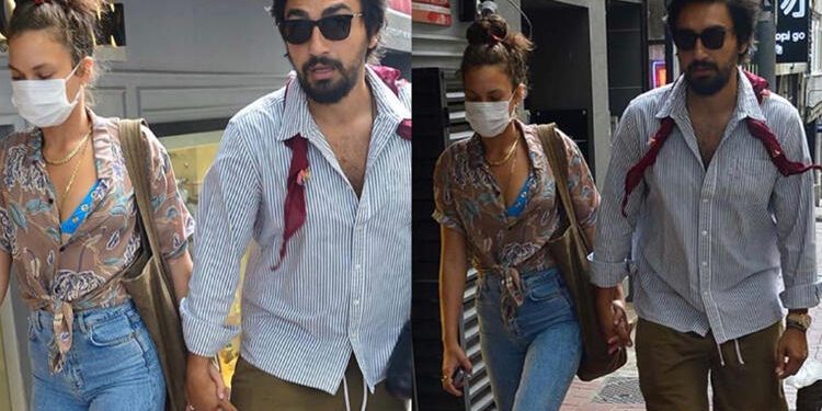 Umut Evirgen ile Melisa Şenolsun elele 1 Umut Evirgen ile Melisa Şenolsun elele