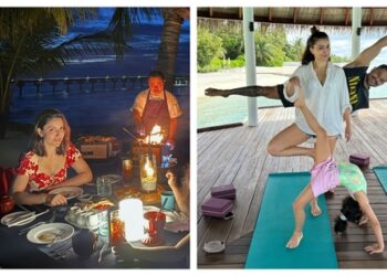 Hint sinemasının sevilen isimlerinden Kunal Kemmu, 42. doğum gününü eşi Soha Ali Khan ve kızları Inaaya ile birlikte Maldivler’de kutladı.