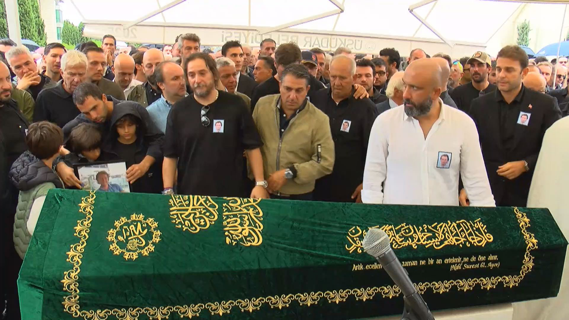 Balıkesir açıklarında teknesi parçalanan ve 19 gün sonra cansız bedenine ulaşılan iş insanı Halit Yukay için İstanbul’da cenaze töreni düzenlendi.