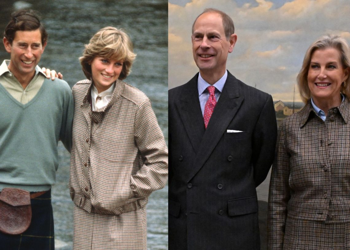 Prenses Diana'nın balayı tarzı yeniden gündemde! Düşes Sophie'den nostaljik kombin 2 Edinburgh Düşesi Sophie, Finlandiya ziyaretinde Prenses Diana'nın 1981 yılındaki balayı kombinini hatırlatan tasarımıyla dikkat çekti.